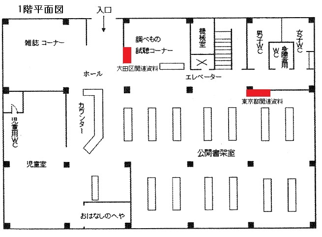 多摩川図書館 大田区立図書館 多摩川図書館 大田区立図書館